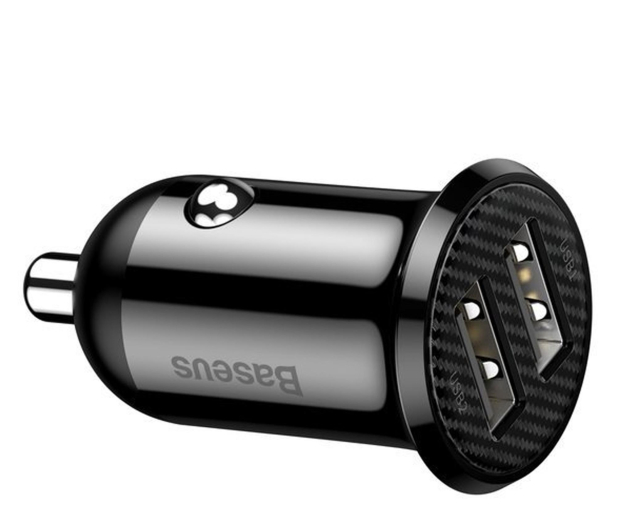 BASEUS Grain Pro 2xUSB 4.8A (czarna) CCALLP-01 - 1306166 - zdjęcie 4